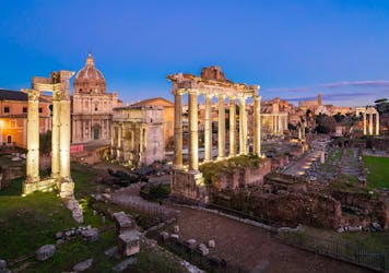 Roman Forum admission ticket and night light show